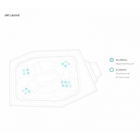 Гидромассажный cпа-бассейн Vortex Spas Ikon