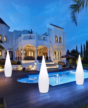 Светильник Капля 36х120 питание от 220, RGB Светильник Капля 36х120 питание от 220, RGB