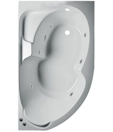 Ванна 1 Марка Diana 160x100 (Правая) с гидромассажем