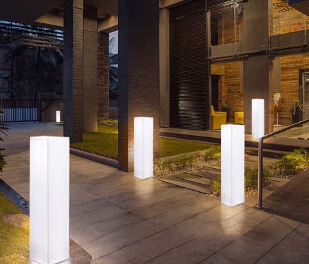 Светильник Колонна 30х190  питание от АКБ, RGB Светильник Колонна 30х190  питание от АКБ, RGB