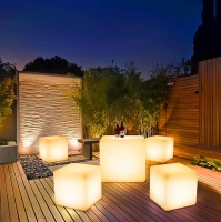 Светильник Куб 25 с питанием от АКБ, RGB